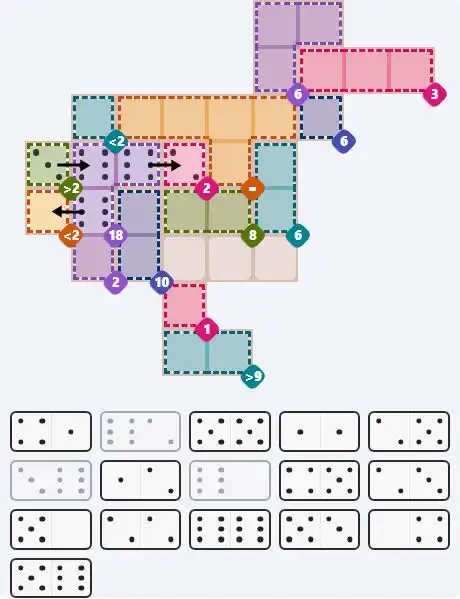 Pips hint for March 17, 2026 – hard level puzzle grid with critical first placements and strategy