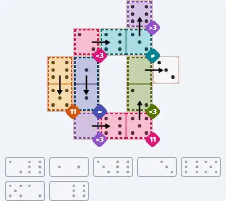 NYT Pips March 17, 2026 medium puzzle full solution grid with completed hints