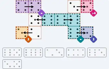 NYT Pips March 18, 2026 easy puzzle full solution grid with all hints completed