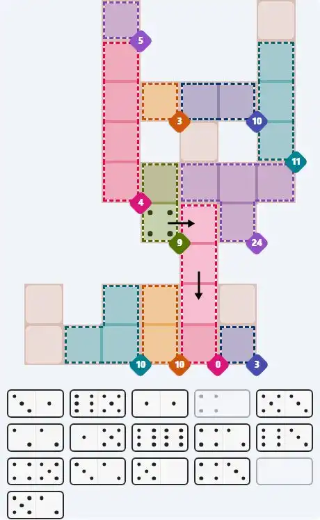 Pips hint for March 18, 2026 – hard level puzzle grid with critical first placements and strategy