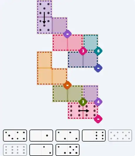 Pips hint for March 20, 2026 – medium level puzzle grid highlighting important moves and hints