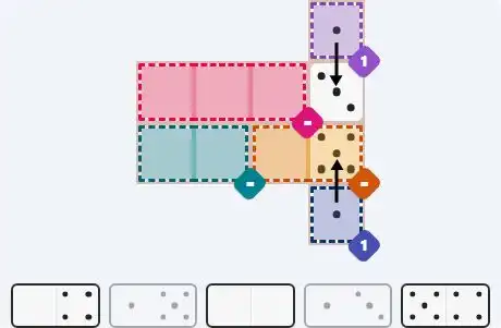 Pips hint for March 23, 2026 – easy level puzzle grid showing key first steps and strategy