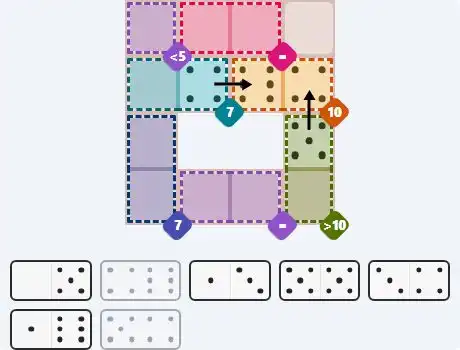 Pips hint for March 24, 2026 – medium level puzzle grid highlighting important moves and hints