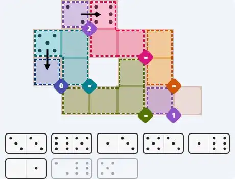 Pips hint for March 25, 2026 – medium level puzzle grid highlighting important moves and hints