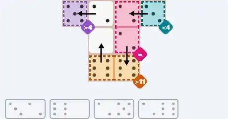 NYT Pips March 26, 2026 easy puzzle full solution grid with all hints completed