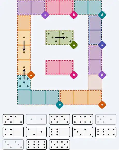 Pips hint for March 27, 2026 – hard level puzzle grid with critical first placements and strategy