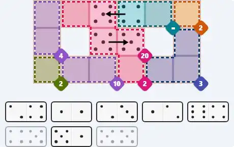 Pips hint for March 27, 2026 – medium level puzzle grid highlighting important moves and hints