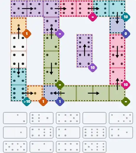 NYT Pips March 29, 2026 hard puzzle full solution grid showing final answer with hints