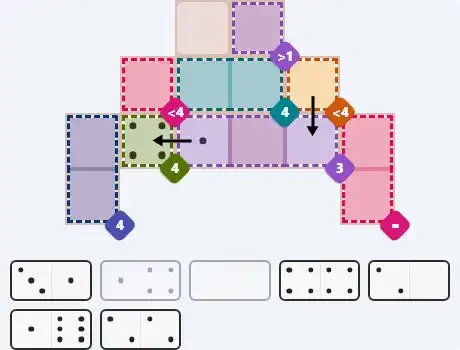 Pips hint for March 29, 2026 – medium level puzzle grid highlighting important moves and hints