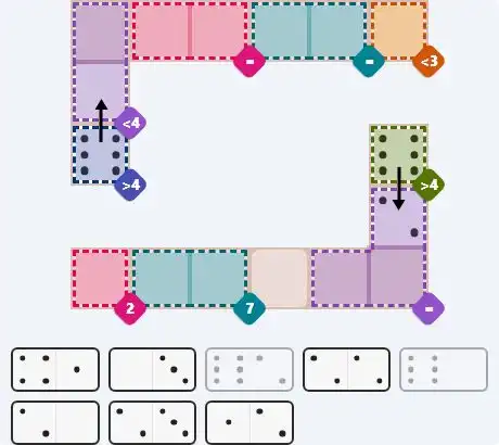 Pips hint for March 30, 2026 – medium level puzzle grid highlighting important moves and hints