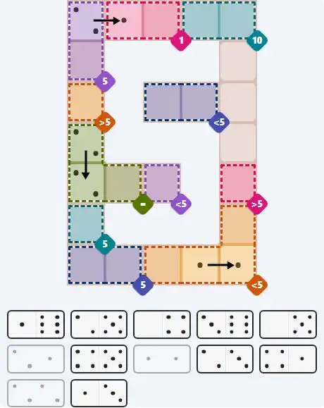 Pips hint for April 11, 2026 – hard level puzzle grid with critical first placements and strategy