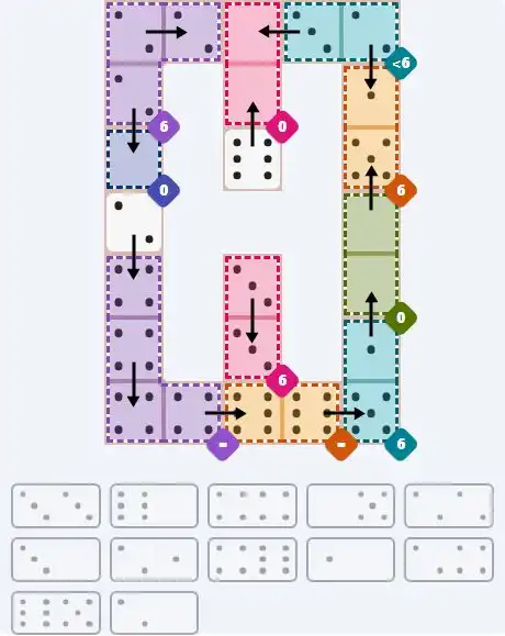 NYT Pips April 12, 2026 hard puzzle full solution grid showing final answer with hints