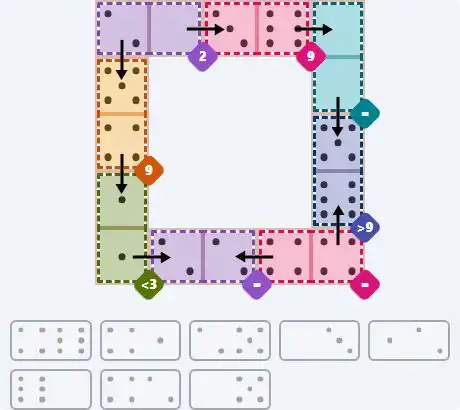 NYT Pips April 13, 2026 hard puzzle full solution grid showing final answer with hints