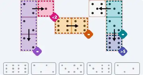 NYT Pips April 14, 2026 easy puzzle full solution grid with all hints completed