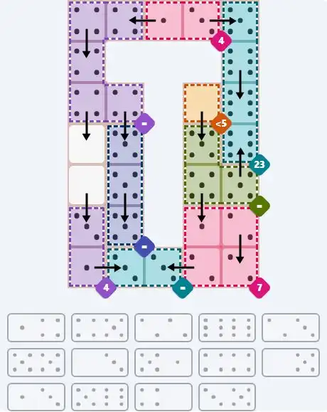 NYT Pips April 15, 2026 hard puzzle full solution grid showing final answer with hints