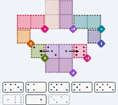 Pips hint for April 15, 2026 – medium level puzzle grid highlighting important moves and hints