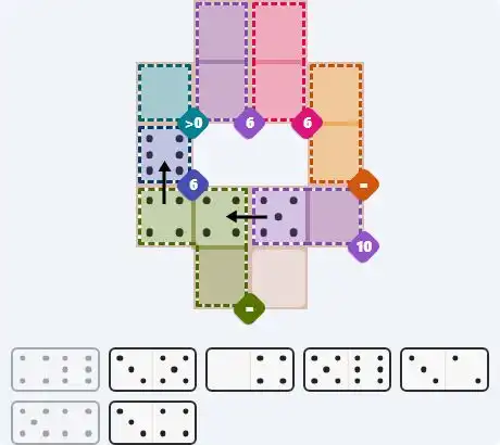 Pips hint for April 16, 2026 – medium level puzzle grid highlighting important moves and hints