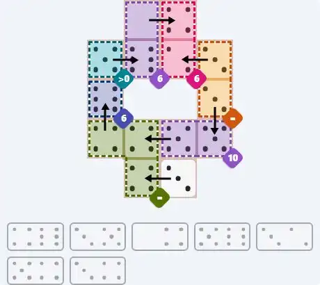 NYT Pips April 16, 2026 medium puzzle full solution grid with completed hints