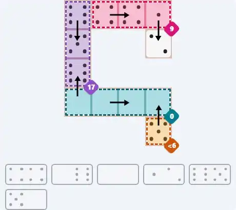 NYT Pips April 21, 2026 easy puzzle full solution grid with all hints completed