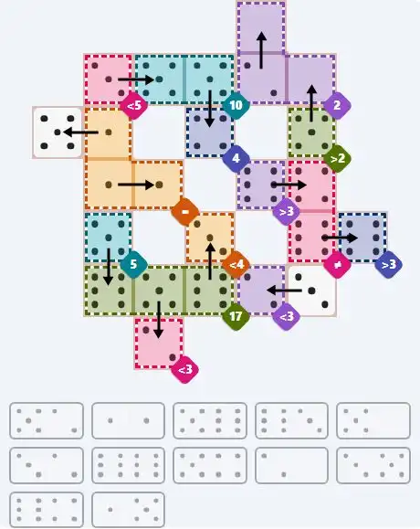 NYT Pips April 23, 2026 hard puzzle full solution grid showing final answer with hints