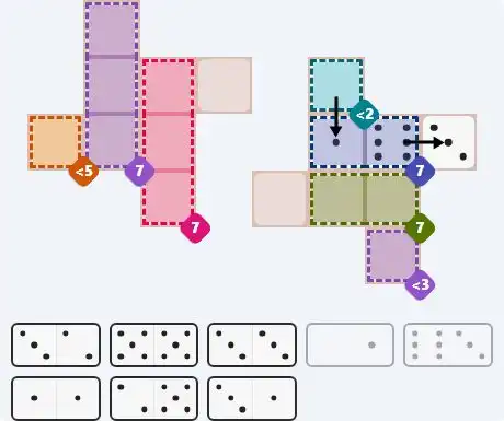 Pips hint for April 24, 2026 – medium level puzzle grid highlighting important moves and hints