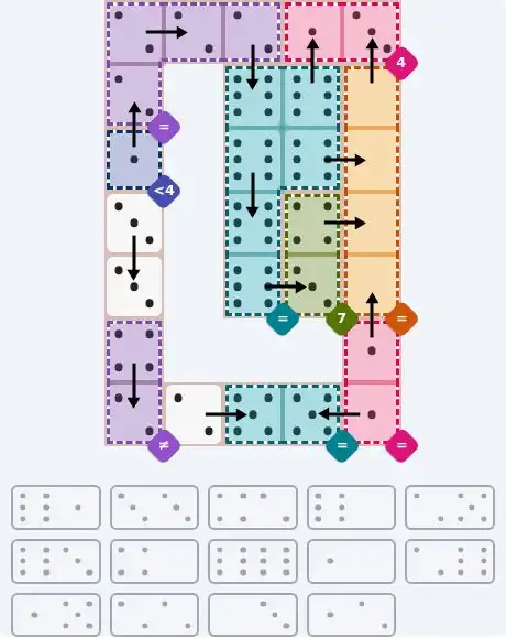 NYT Pips April 26, 2026 hard puzzle full solution grid showing final answer with hints