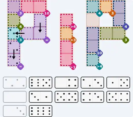 Pips hint for April 27, 2026 – hard level puzzle grid with critical first placements and strategy