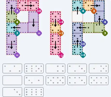 NYT Pips April 27, 2026 hard puzzle full solution grid showing final answer with hints