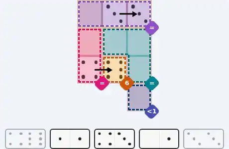 Pips hint for April 29, 2026 – easy level puzzle grid showing key first steps and strategy