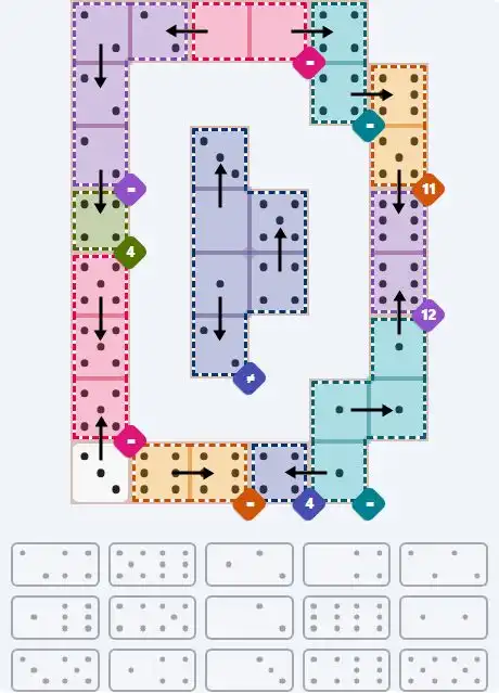 NYT Pips April 3, 2026 hard puzzle full solution grid showing final answer with hints