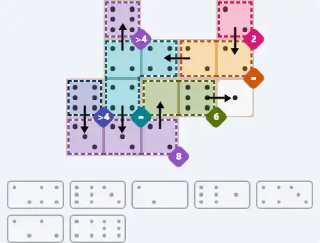 NYT Pips April 3, 2026 medium puzzle full solution grid with completed hints