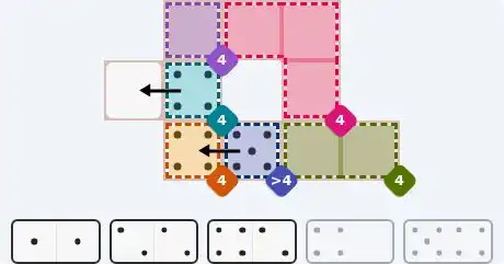 Pips hint for April 30, 2026 – easy level puzzle grid showing key first steps and strategy