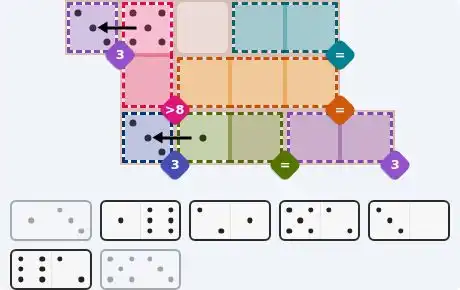 Pips hint for April 30, 2026 – medium level puzzle grid highlighting important moves and hints
