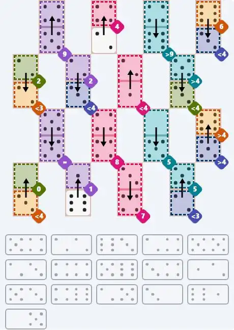 NYT Pips April 4, 2026 hard puzzle full solution grid showing final answer with hints