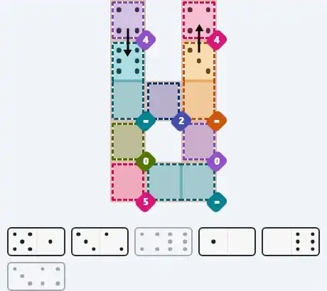 Pips hint for April 5, 2026 – easy level puzzle grid showing key first steps and strategy