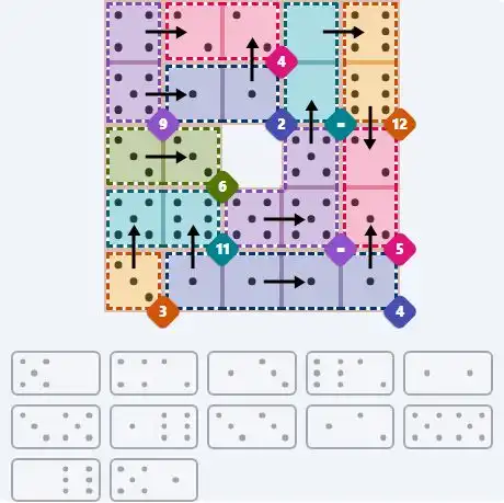 NYT Pips April 5, 2026 hard puzzle full solution grid showing final answer with hints