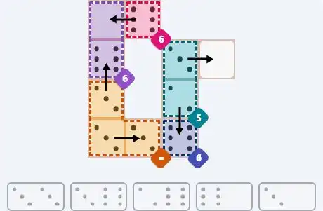 NYT Pips April 6, 2026 easy puzzle full solution grid with all hints completed