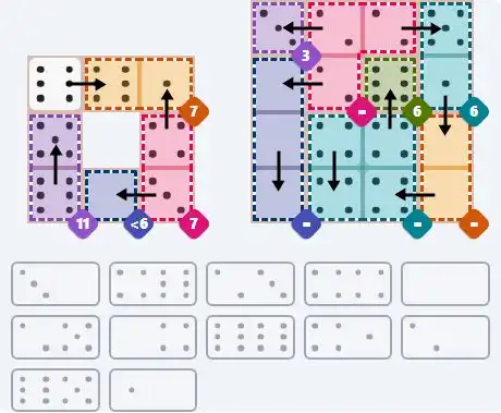 NYT Pips April 6, 2026 hard puzzle full solution grid showing final answer with hints