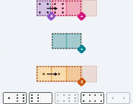 Pips hint for April 7, 2026 – easy level puzzle grid showing key first steps and strategy