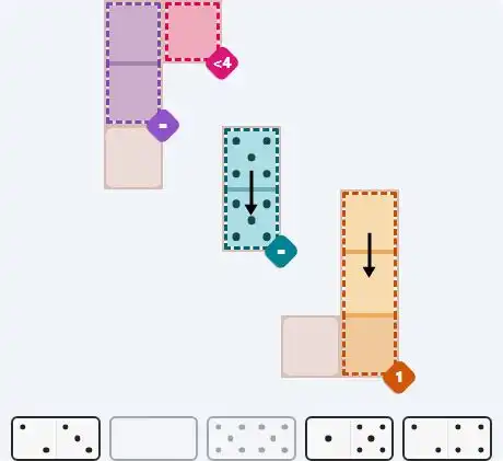 Pips hint for April 9, 2026 – easy level puzzle grid showing key first steps and strategy
