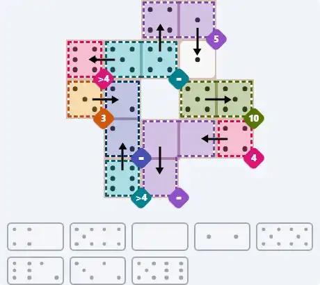 NYT Pips April 9, 2026 medium puzzle full solution grid with completed hints