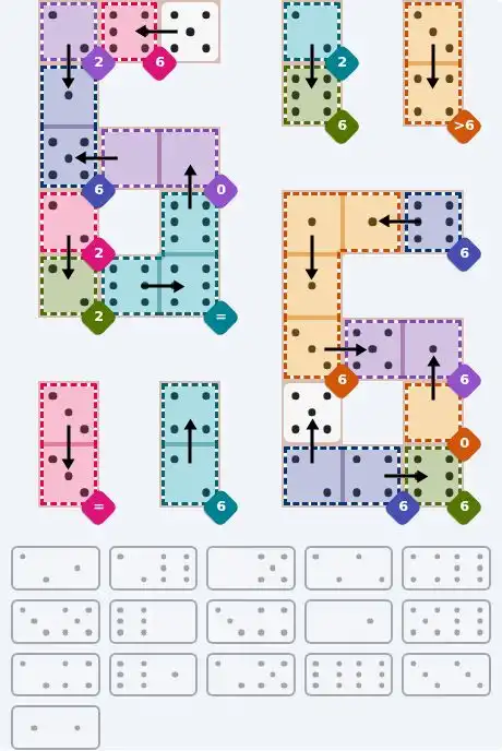 NYT Pips June 2, 2026 hard puzzle full solution grid showing final answer with hints