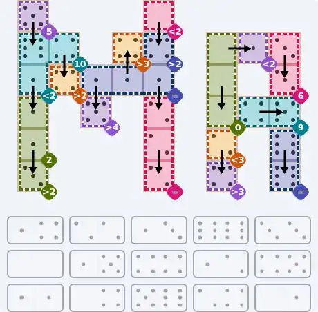 NYT Pips May 10, 2026 hard puzzle full solution grid showing final answer with hints