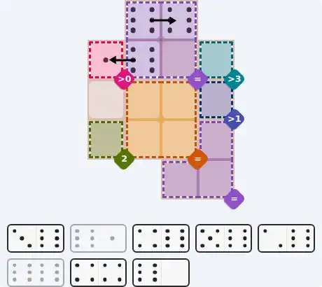 Pips hint for May 10, 2026 – medium level puzzle grid highlighting important moves and hints