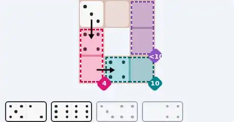 Pips hint for May 11, 2026 – easy level puzzle grid showing key first steps and strategy