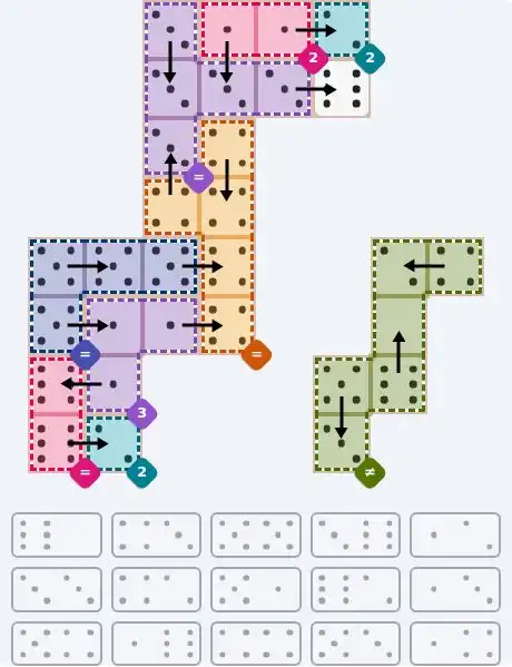 NYT Pips May 11, 2026 hard puzzle full solution grid showing final answer with hints