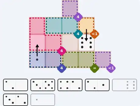 Pips hint for May 11, 2026 – medium level puzzle grid highlighting important moves and hints