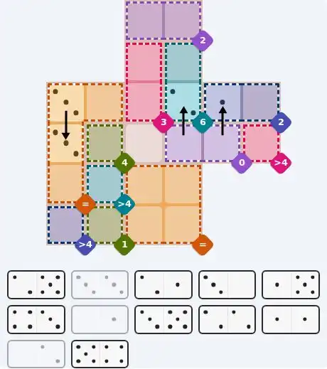 Pips hint for May 12, 2026 – hard level puzzle grid with critical first placements and strategy