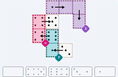 NYT Pips May 15, 2026 easy puzzle full solution grid with all hints completed