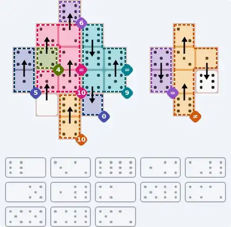 NYT Pips May 17, 2026 hard puzzle full solution grid showing final answer with hints